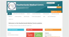 Desktop Screenshot of heatherlands.net